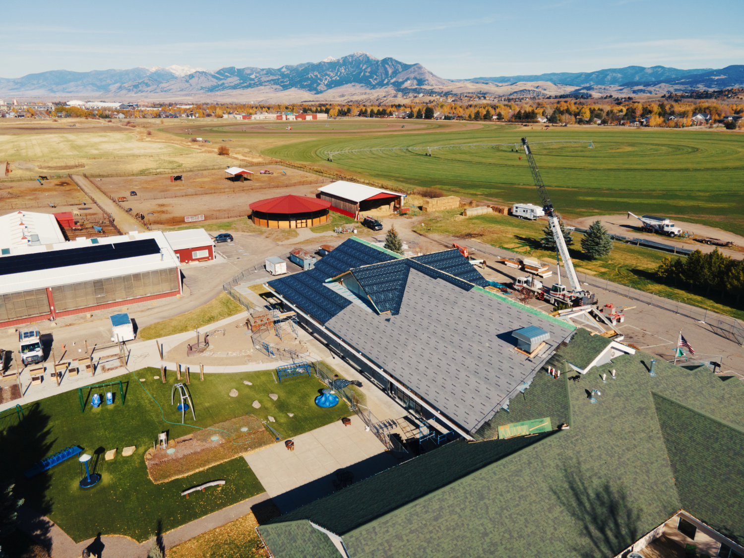 Aerial Picture of Eagle Mount Campus