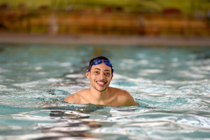 Adaptive swimming program in action